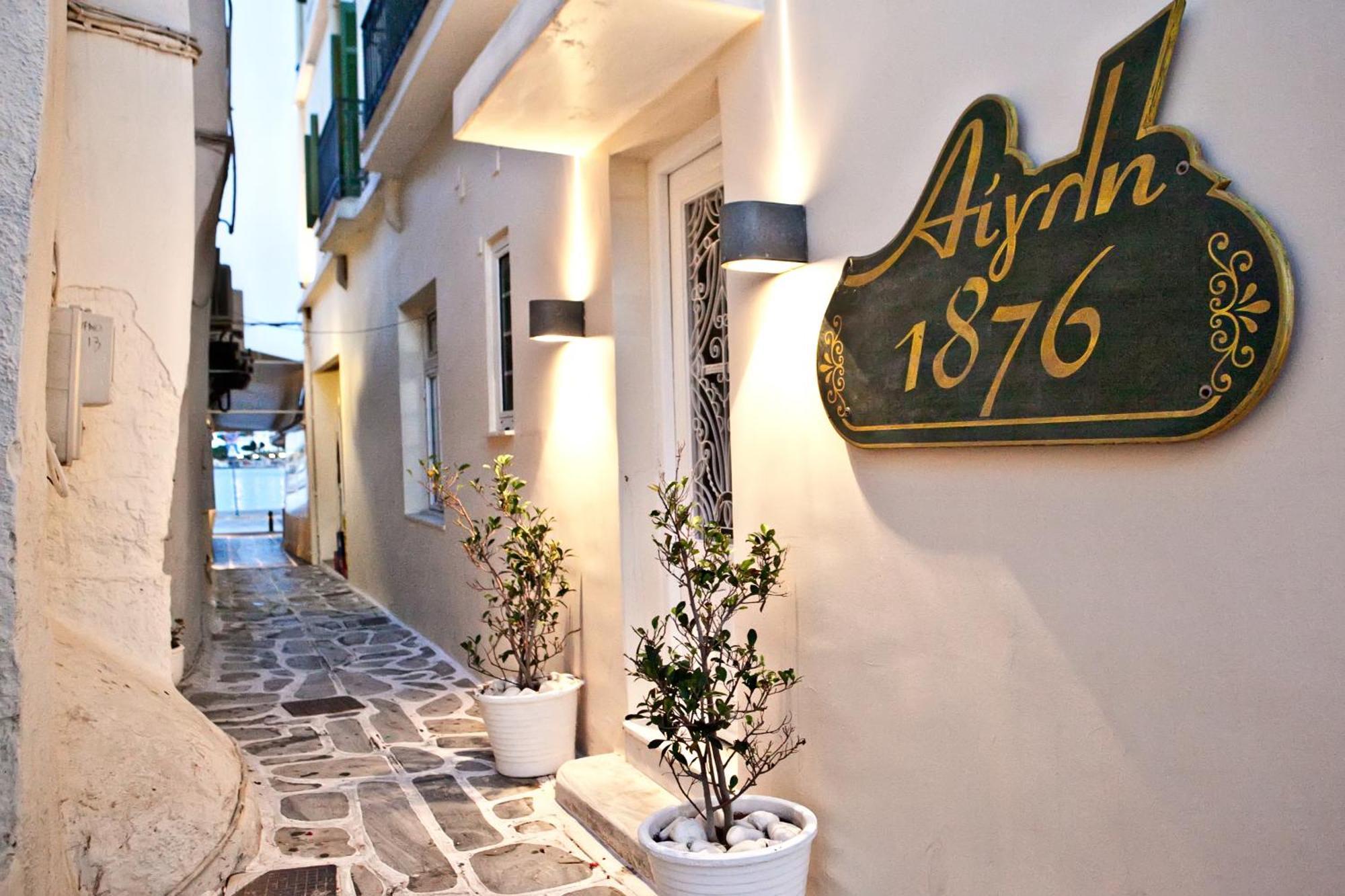 Aegli 1876 Hotell Tínos Exteriör bild