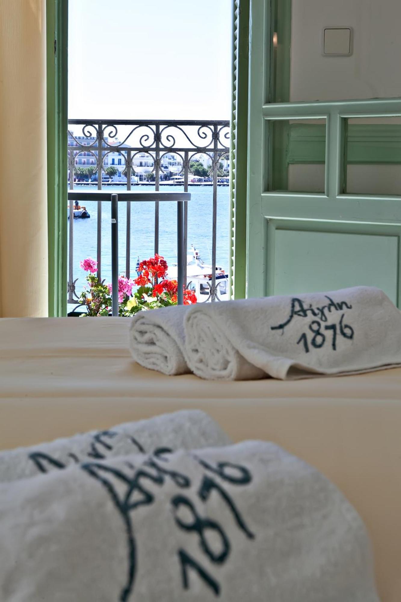 Aegli 1876 Hotell Tínos Exteriör bild